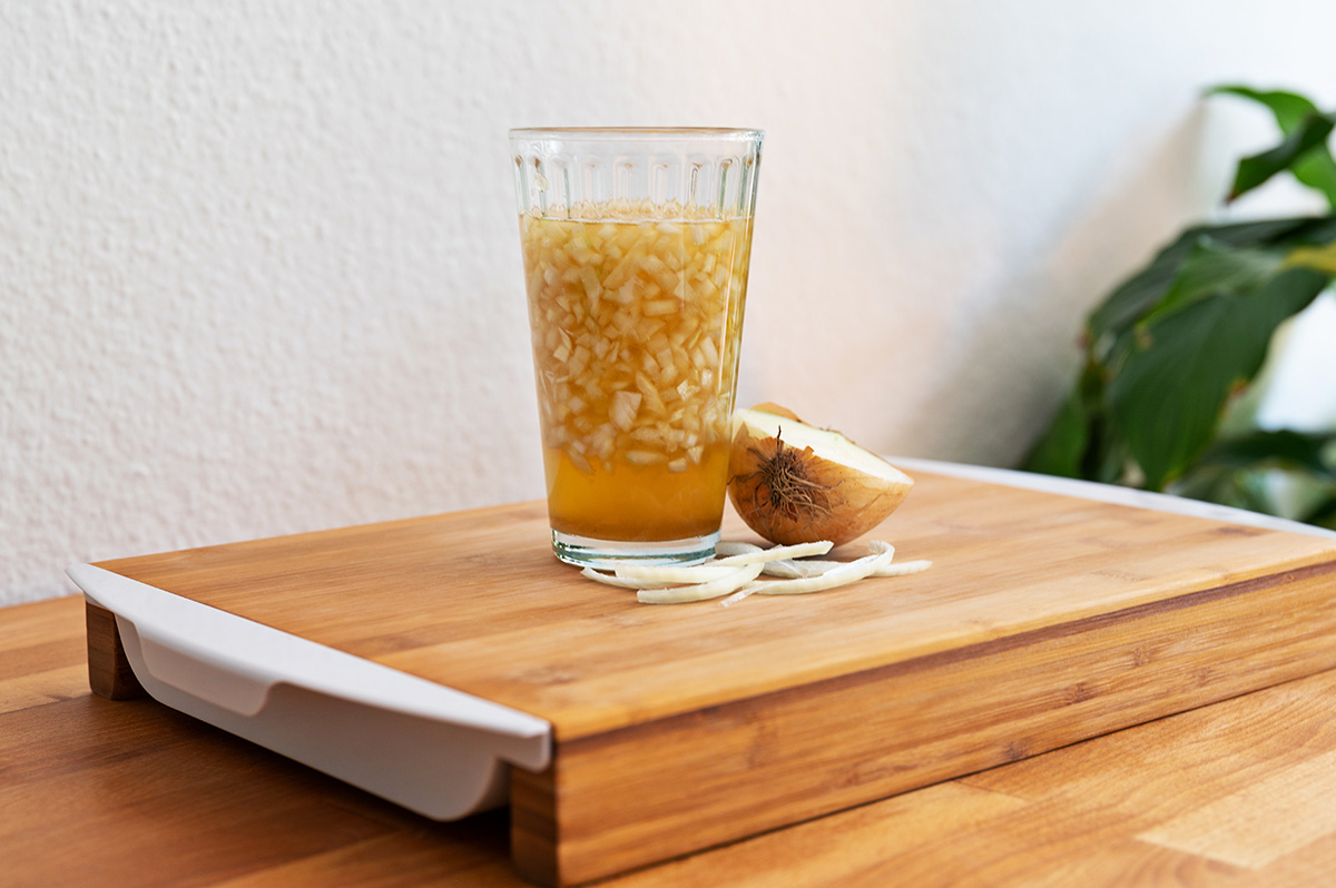 Zwiebelsaft als Hausmittel