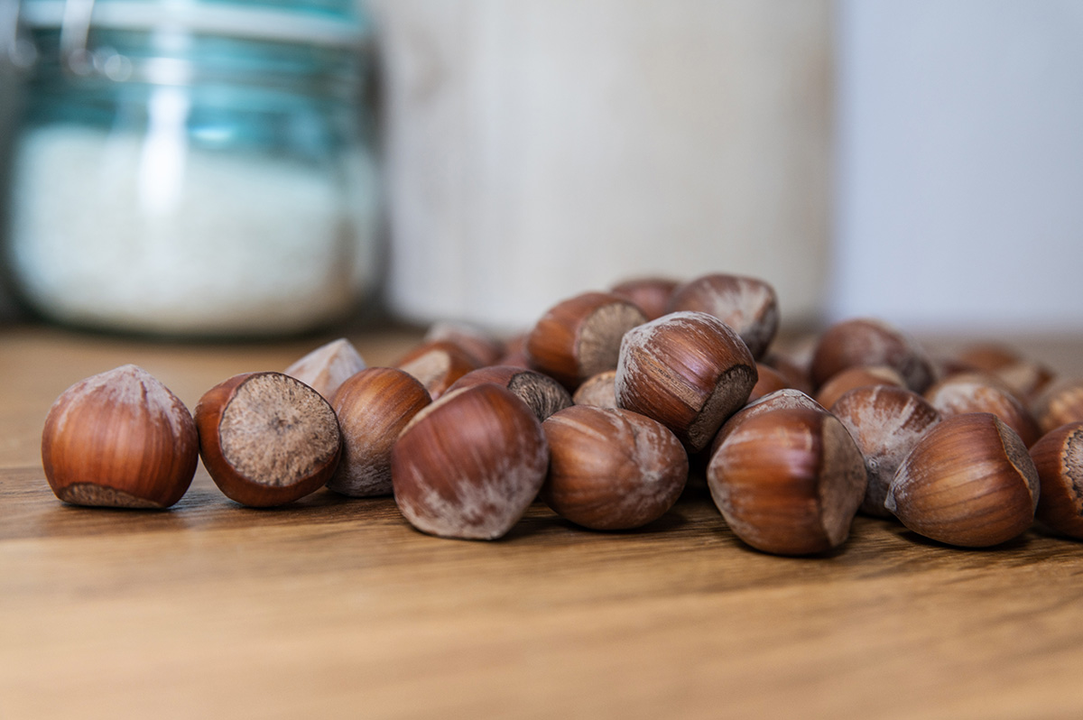 Milchersatz aus Haselnuss