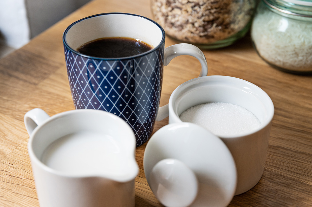 Milchersatz für Kaffee