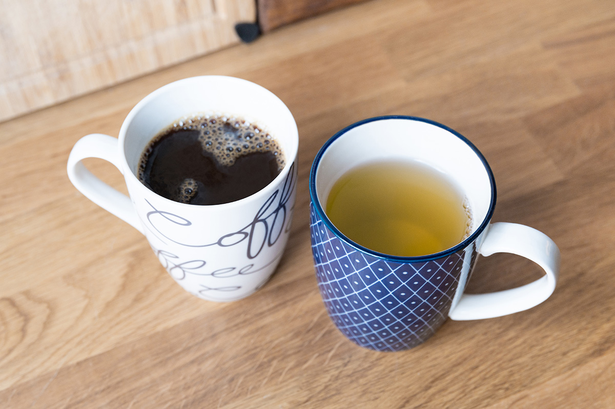 Kaffee vs. Tee