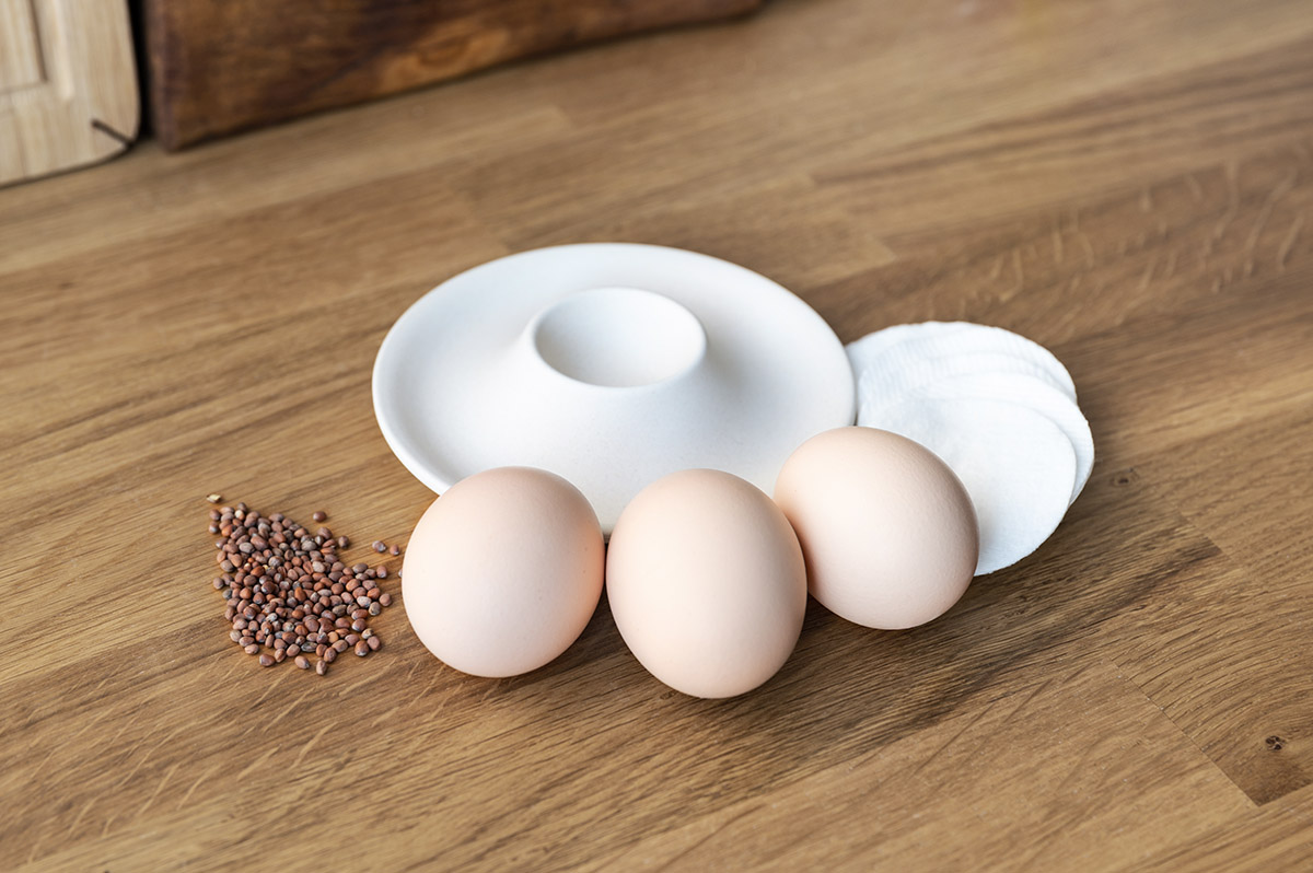 Kresse-Eier Ostern