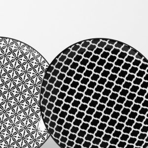 Dessertteller »Takeo«: Vier edle Porzellanteller | bellendo