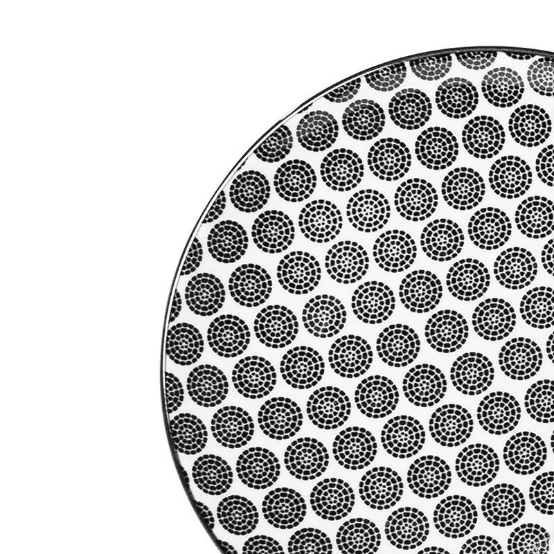 Dessertteller »Takeo«: Vier edle Porzellanteller | bellendo