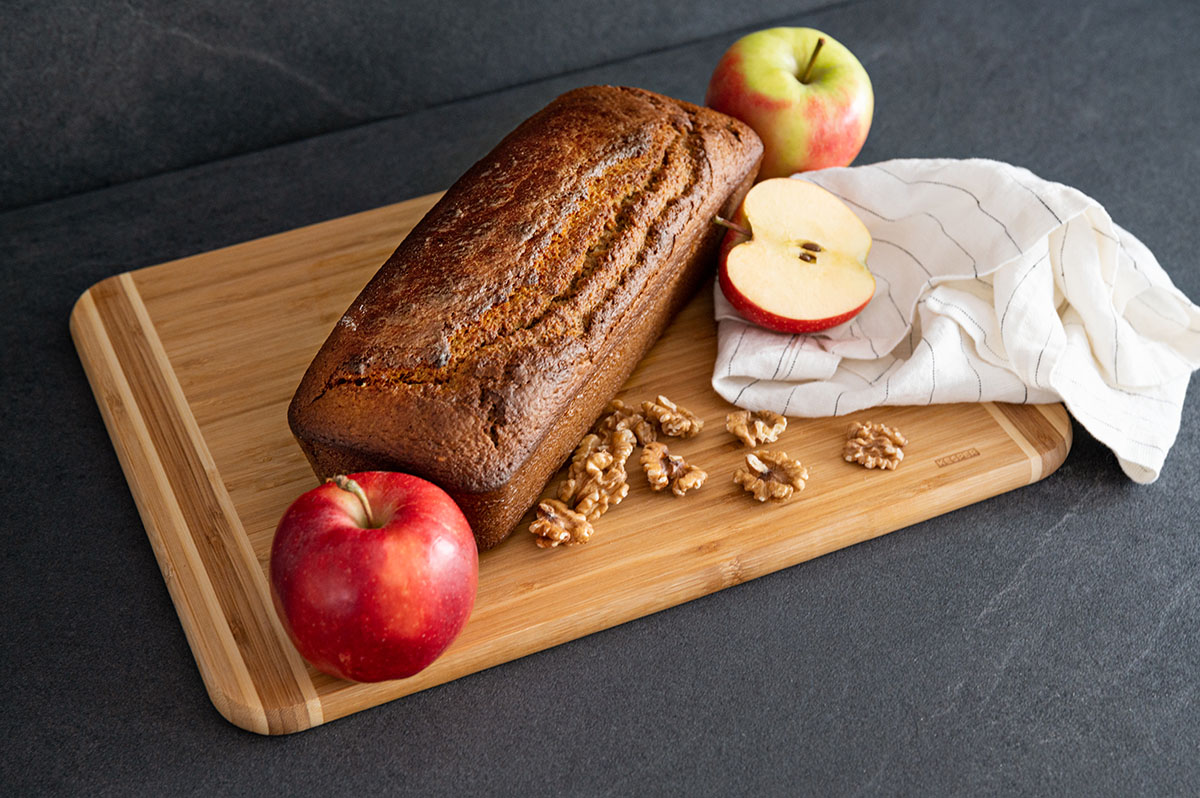 Apfelbrot: Hol Dir hier das Rezept zum neuen Trendfood!